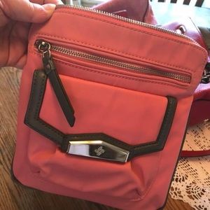 Vera Wang peach crossbody